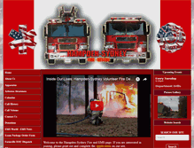 Tablet Screenshot of hsvfd.us